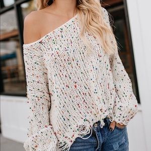 NEW // Icing On The Cake Sweater - Ivory